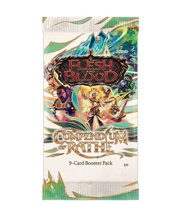 Flesh and Blood Compendium of Rathe: Booster Pack of 16, English Edition
